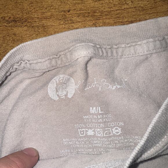 Wu Tang Clan ODB T-Shirt Tan Large 22x29 - Picture 3 of 3